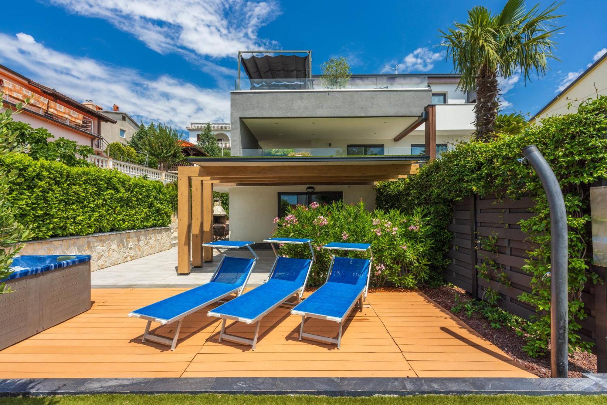 Apartament Relax Derossi 2 Crikvenica Zewnętrze zdjęcie