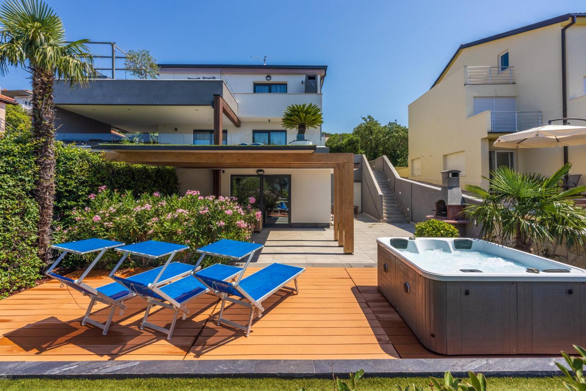 Apartament Relax Derossi 2 Crikvenica Zewnętrze zdjęcie