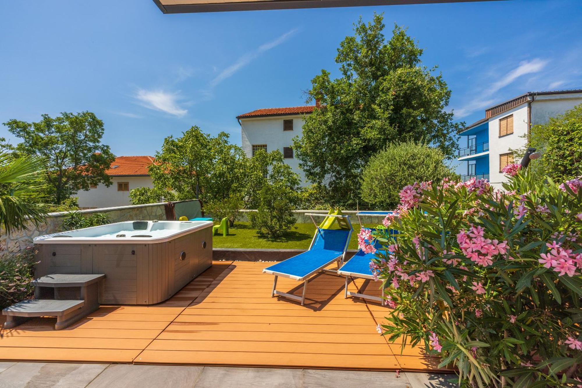 Apartament Relax Derossi 2 Crikvenica Zewnętrze zdjęcie